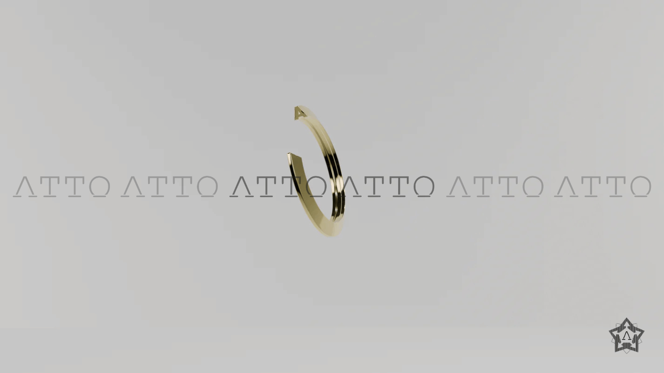 N.92 Personalized ring with initial