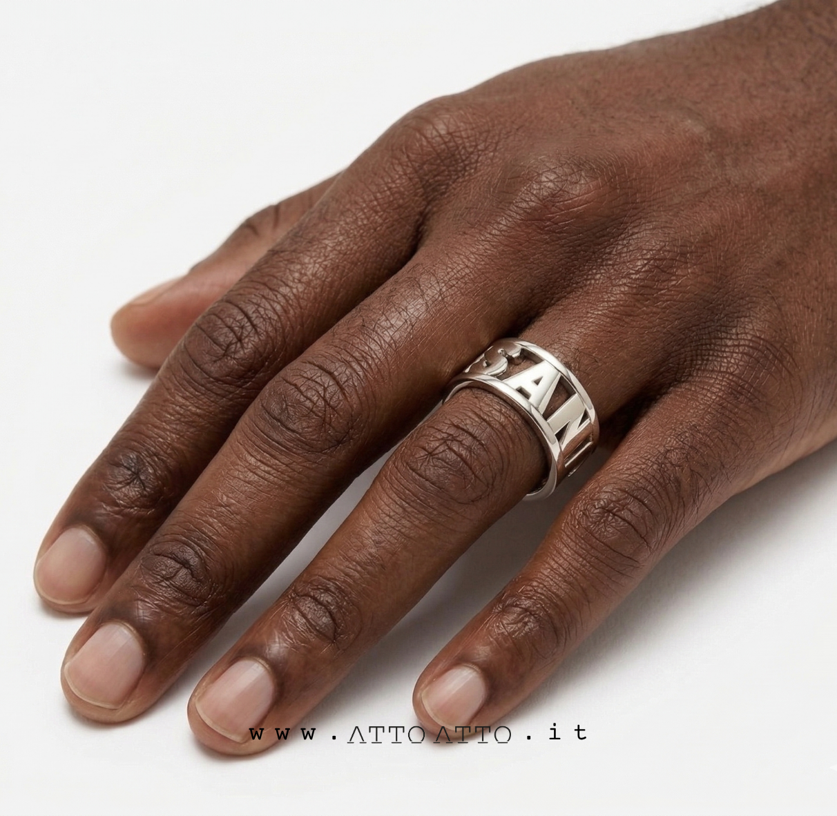 Signature Ring Silver