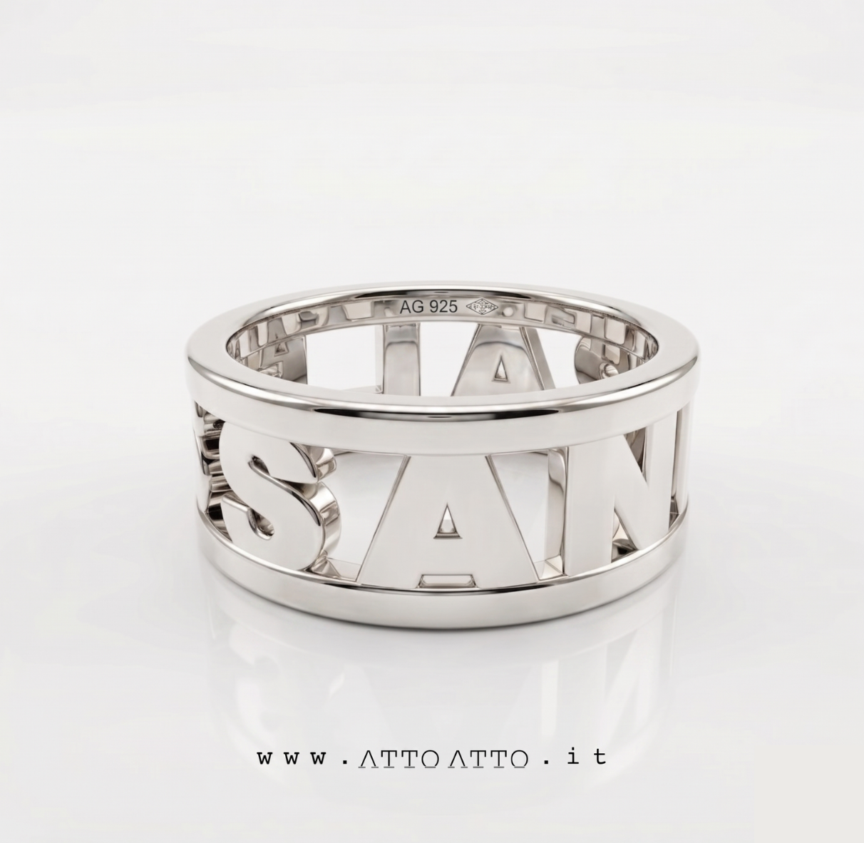 Signature Ring Silver