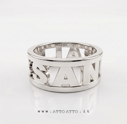 Signature Ring Silver