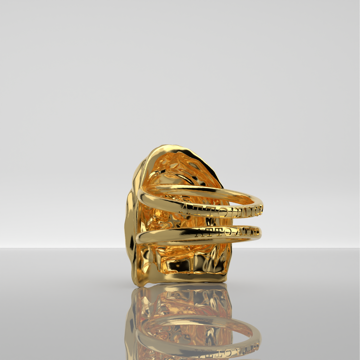 ATTO UNICO – GAMBO UNICO - The Made in Italy personalized ring, a sculpture to wear 