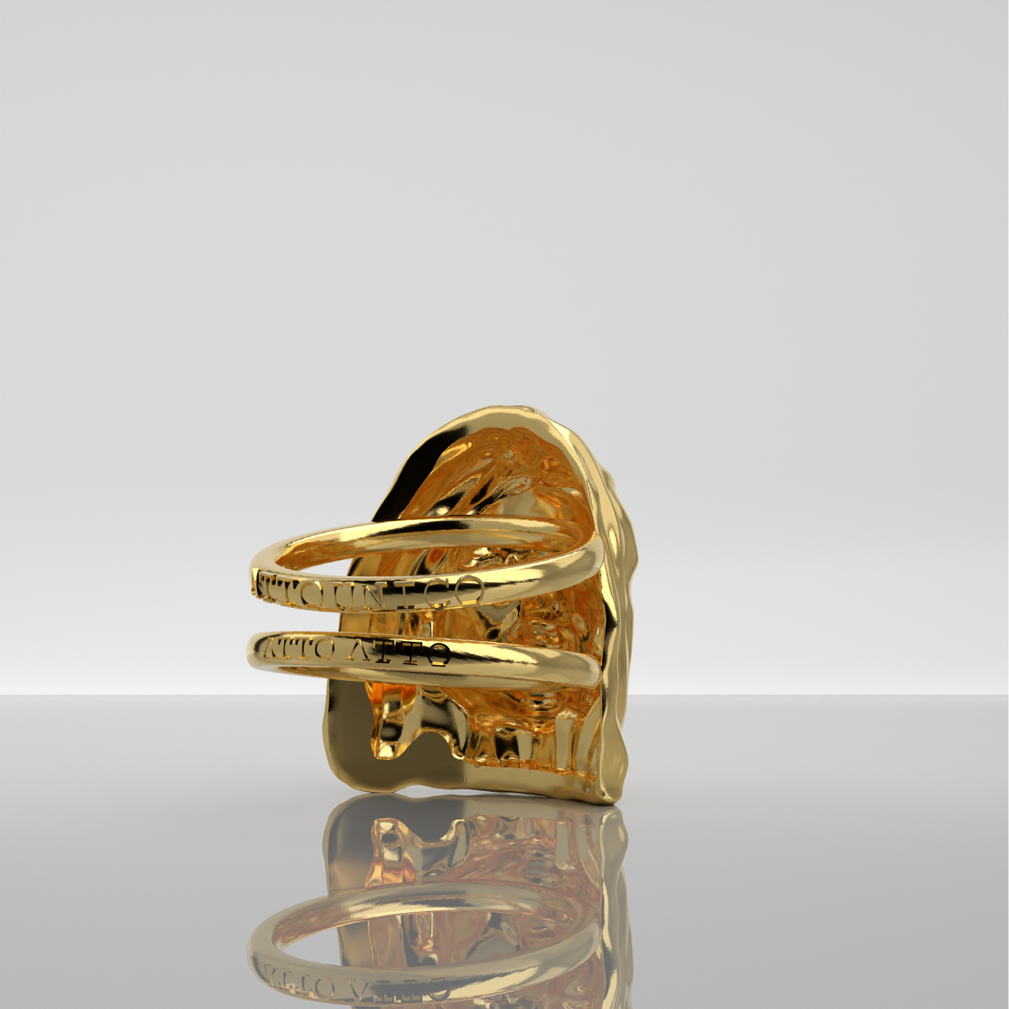 ATTO UNICO – GAMBO UNICO - The Made in Italy personalized ring, a sculpture to wear 