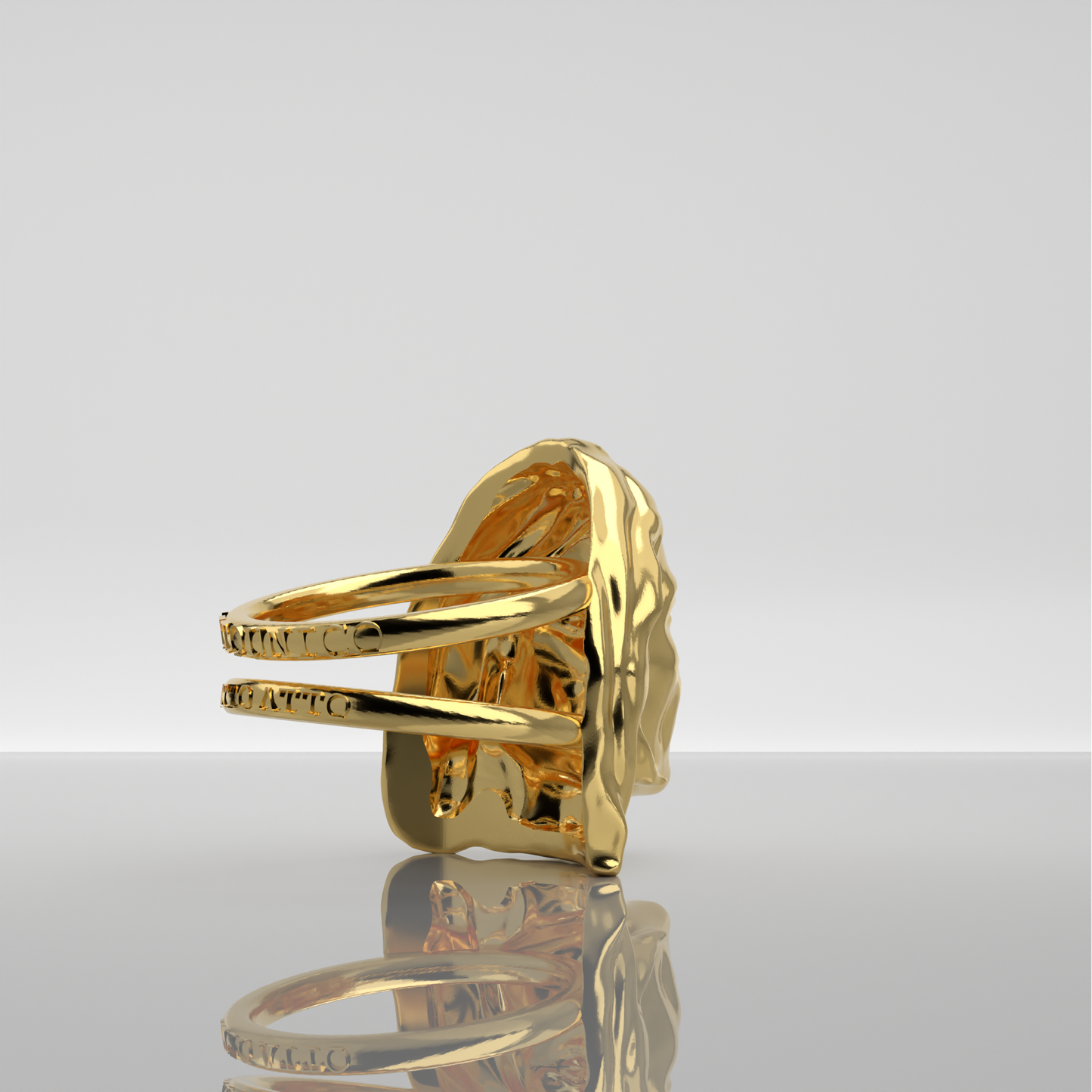 ATTO UNICO – GAMBO UNICO - The Made in Italy personalized ring, a sculpture to wear 